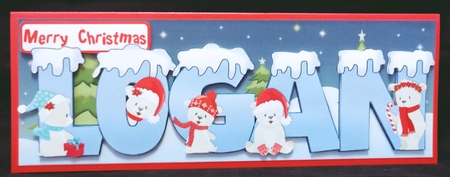 POLAR BEAR NAMES - LOGAN by Suzi Cooper