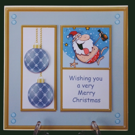 Drunk Santa by Suzi Cooper