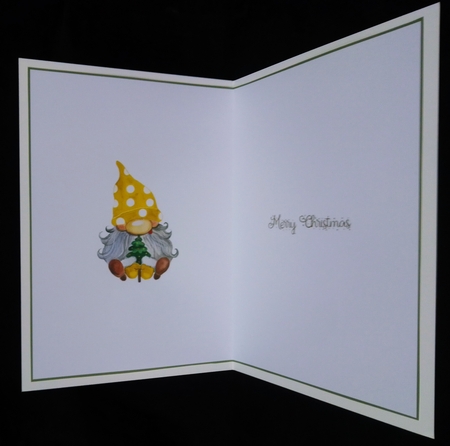 Christmas Nordic Gnome Insert 2 by Suzi Cooper