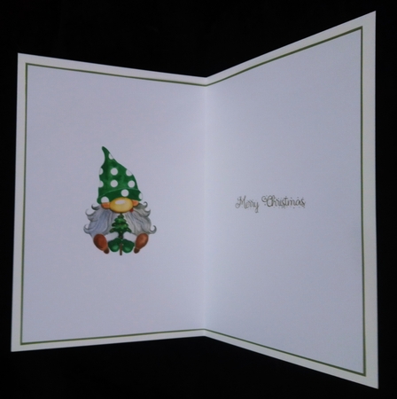 Christmas Nordic Gnome Insert 4 by Suzi Cooper