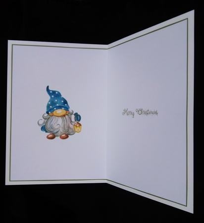 Christmas Nordic Gnome Insert 5 by Suzi Cooper