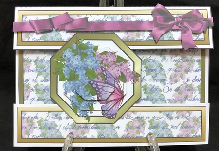 Open front Landscape Lilacs Bday by Suzi Cooper