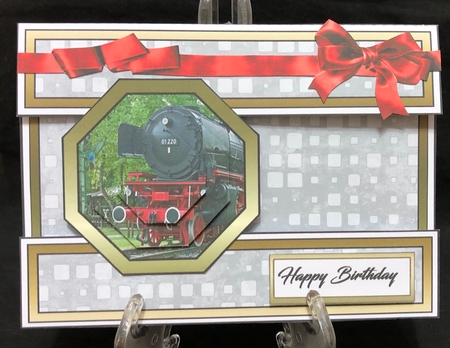 Open front Landscape Steam Engine by Suzi Cooper