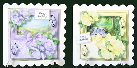 Scenic Lace & Roses QUICK TOPPER Bumper Kit by Suzi Cooper