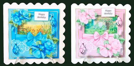 Scenic Lace & Roses QUICK TOPPER Bumper Kit by Suzi Cooper