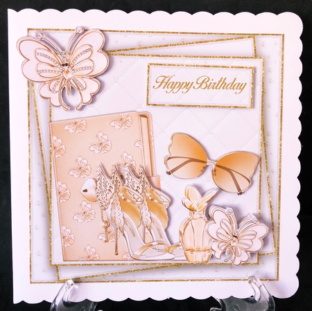 Birthday Fashion Card Kit #4 by Suzi Cooper