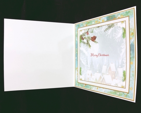 Christmas Snowy Village Insert  by Suzi Cooper