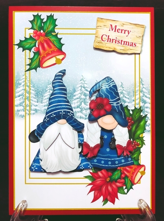 Christmastime Gnomes A5 by Suzi Cooper