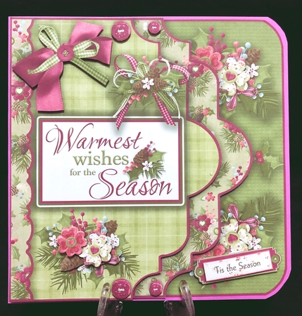 Warm Wishes Pocket Effect Layered Card kit #1 by Suzi Cooper