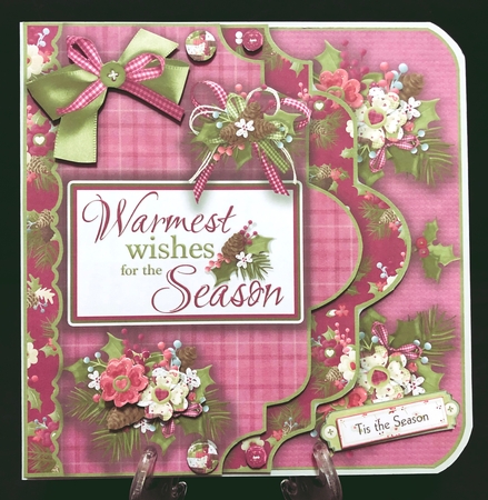 Warm Wishes Pocket Effect Layered Card kit #2 by Suzi Cooper
