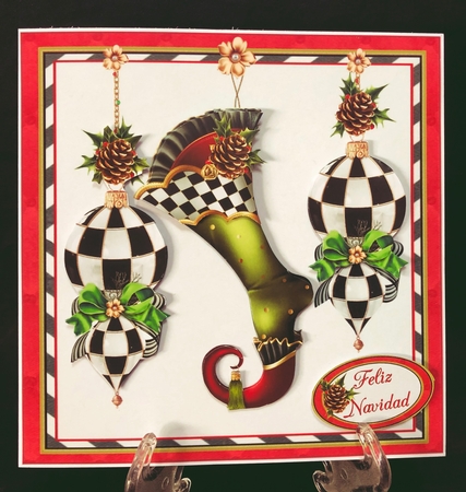 8x8 The Christmas baubles mini kit 3 by Suzi Cooper