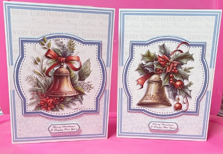 CHRISTMAS BELLS toppers by Suzi Cooper