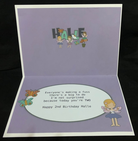 Little Fairies HALLE A5 insert 2 by Suzi Cooper
