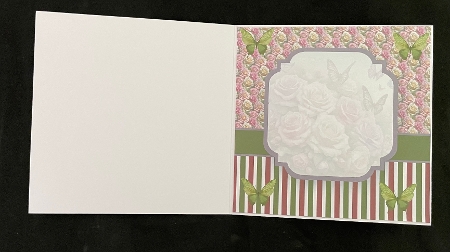butterflies and roses insert by Suzi Cooper
