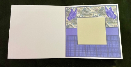 wild flowers and butterflies insert by Suzi Cooper