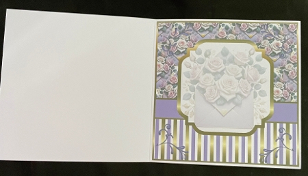 glam lilac envelopes insert by Suzi Cooper