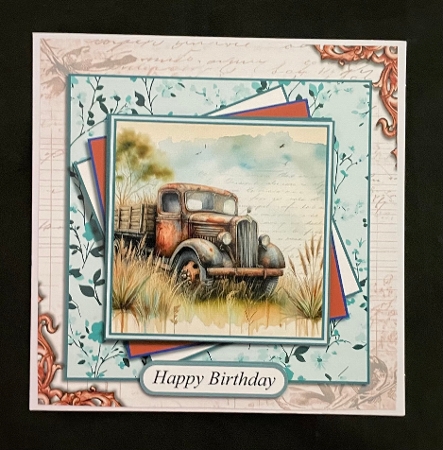 Abandoned Truck Birthday by Suzi Cooper