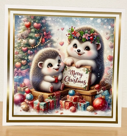 christmas hedgehog 4 by Suzi Cooper