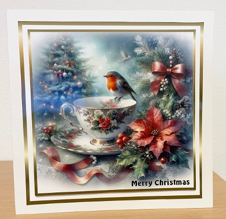 teacup robin 5 by Suzi Cooper