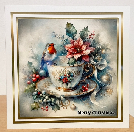 teacup robin 6 by Suzi Cooper
