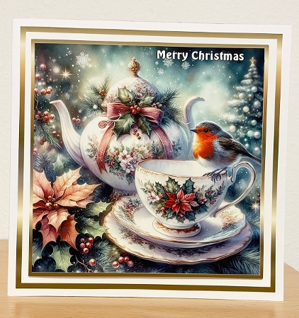 teacup robin 7 by Suzi Cooper