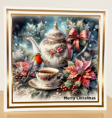 teacup robin 8 by Suzi Cooper