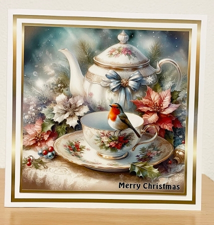 teacup robin 9 by Suzi Cooper