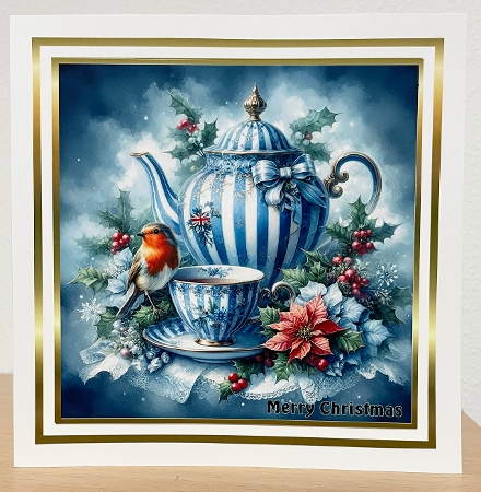 teacup robin 12 by Suzi Cooper
