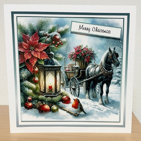robin lamp and horse and cart by Suzi Cooper