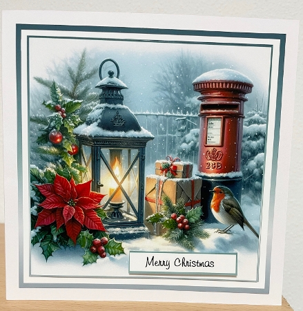 christmas postbox by Suzi Cooper