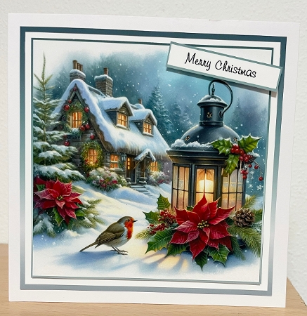 christmas cottage by Suzi Cooper