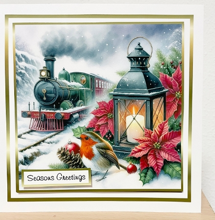 christmas  train 1 by Suzi Cooper