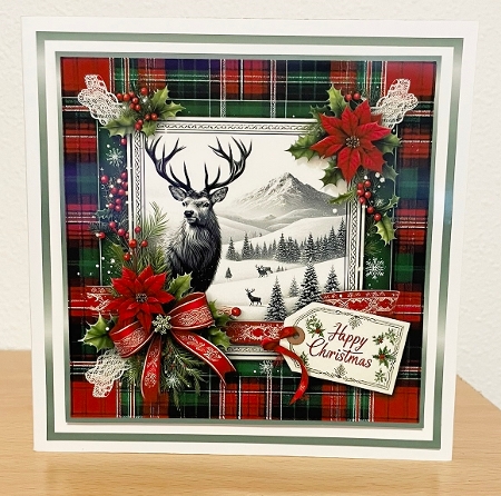 stags christmas 3 by Suzi Cooper