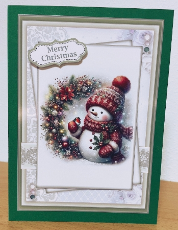 Set Of 3 ~ Beautiful Christmas Greetings by Suzi Cooper