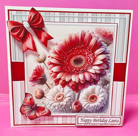 Summer Blooms & Butterflies 2 With Set Of 3 Card Fronts  by Suzi Cooper