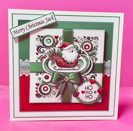 red and green christmas 3 by Suzi Cooper