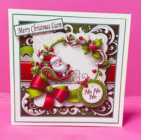 red and green christmas 5 by Suzi Cooper