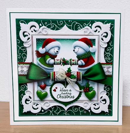 red and green christmas 4 by Suzi Cooper