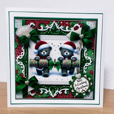 red and green christmas 6 by Suzi Cooper