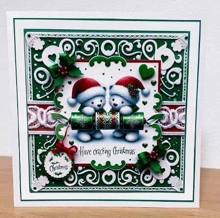 red and green christmas 7 by Suzi Cooper