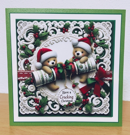 red and green christmas 9 by Suzi Cooper