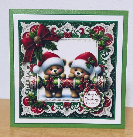 red and green christmas 10 by Suzi Cooper