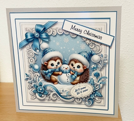 hedgie christmas 3 by Suzi Cooper