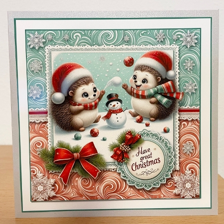 hedgie christmas 9 by Suzi Cooper
