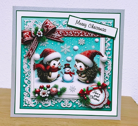 hedgie christmas 10 by Suzi Cooper