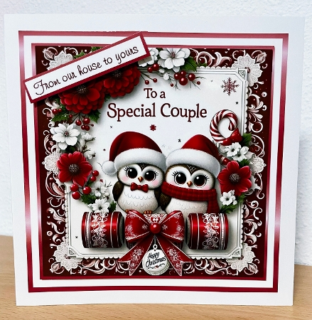 a special couple owls by Suzi Cooper