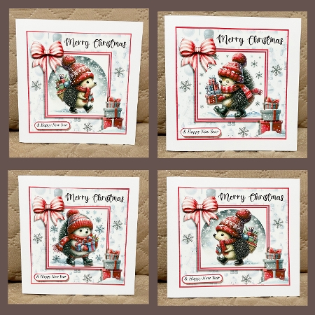 Christmas Hedgepig by Suzi Cooper