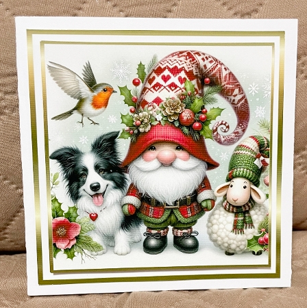 sheep,dog,gnome by Suzi Cooper