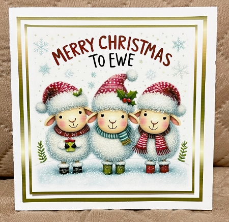 merry christmas to ewe 1 by Suzi Cooper