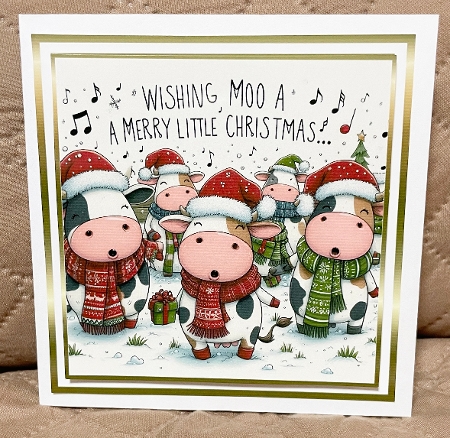 wishing moo a merry little christmas by Suzi Cooper